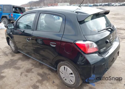 2021 Mitsubishi Mirage Carbonite Edition/Es/Le from USA, damaged, VIN ML32AUHJ6MH010410